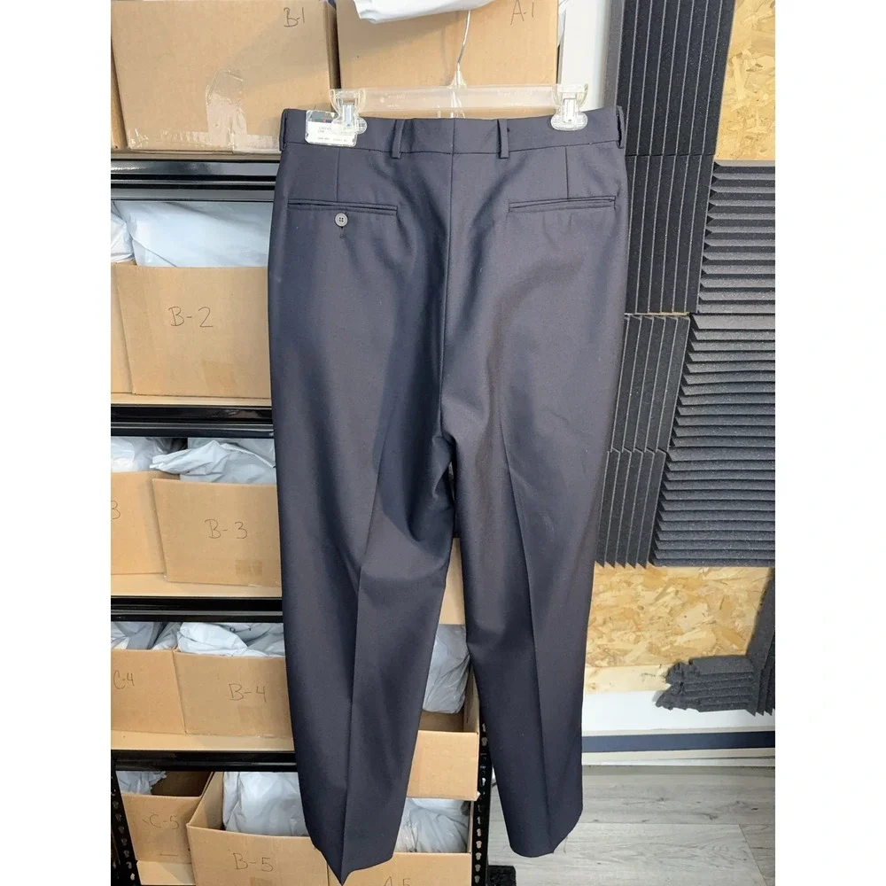 Colours Alexander Julian Pants Mens 34R Wool Pleated Dress Slacks‎ Classic USA